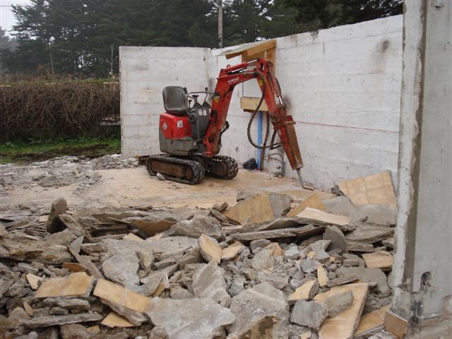 Démolition La Bastide