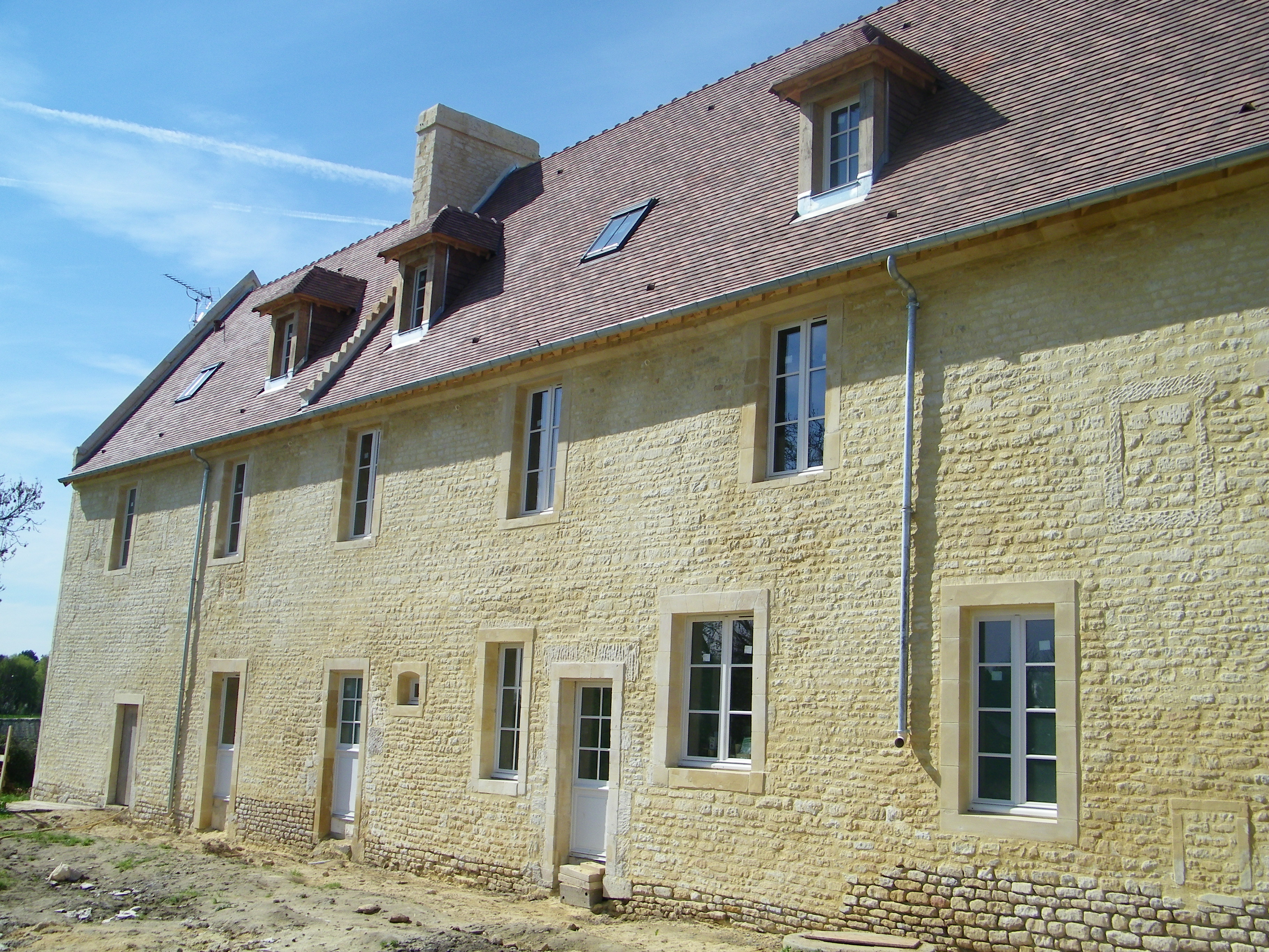 Réhabillitation de maison ancienne Sauto